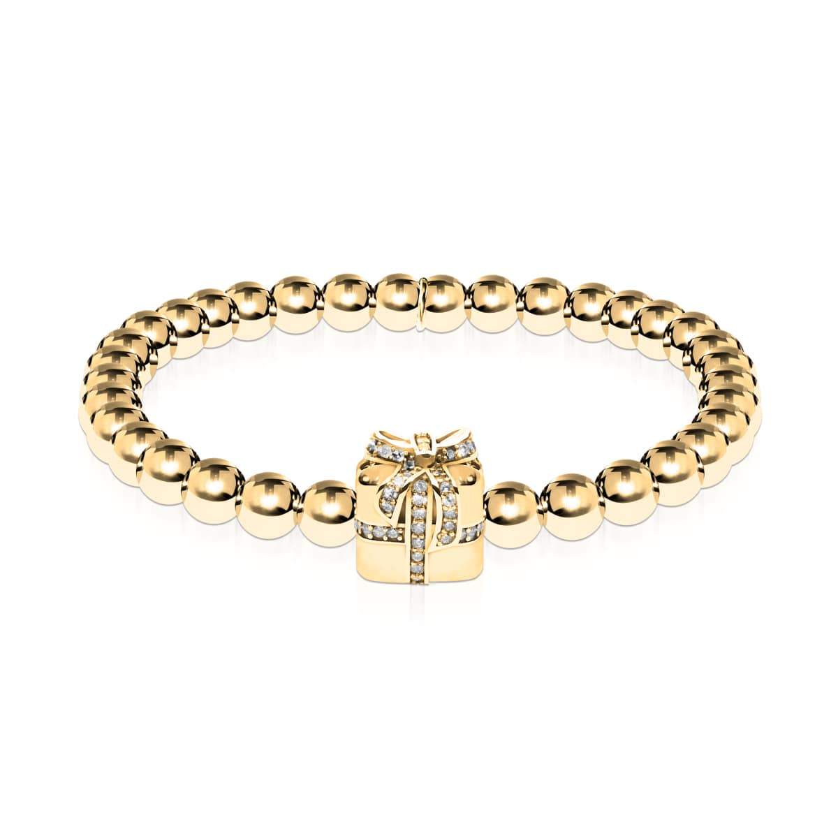 Überraschung | 18 Karat Gold | Weihnachtsgeschenk aus Kristall